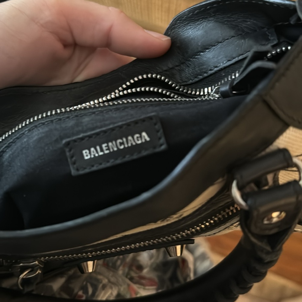 Balenciaga white canvas City bag - Picture 4 of 7